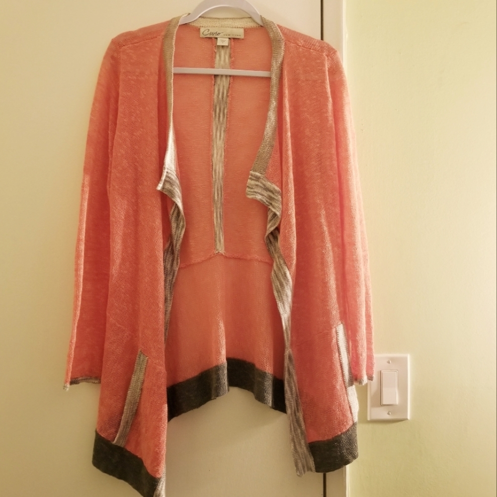 Curio New York open front cardigan size S